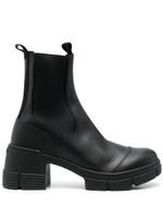 GANNI bottines City - Noir