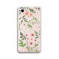 Botanical sweet flower heaven: Google Pixel 3 XL Transparant Hoesje