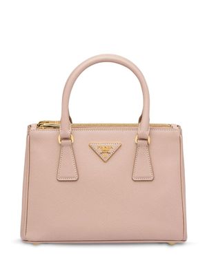 Prada petit sac cabas Galleria en cuir - Tons neutres