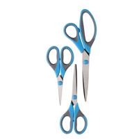 Scharen set - 3-delig - blauw - verschillende maten - Huishoudschaar