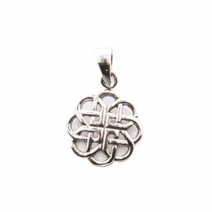 Hanger Zilver Flower of Life (12 x 20 mm)