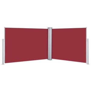 vidaXL Windscherm uittrekbaar 100x1000 cm rood