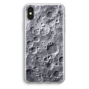 Maanlandschap: iPhone X Transparant Hoesje