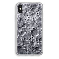 Maanlandschap: iPhone X Transparant Hoesje