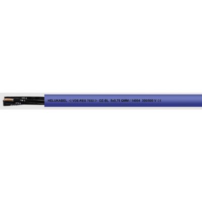HELU OZ-BL Stuurstroomkabel 5 x 0.75 mm² Blauw 14004-500 500 m