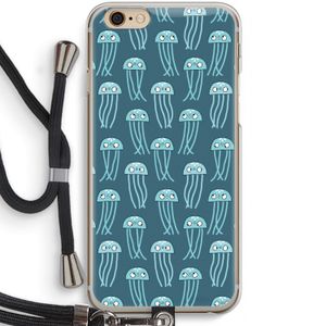 Kwallie: iPhone 6 / 6S Transparant Hoesje met koord