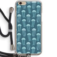 Kwallie: iPhone 6 / 6S Transparant Hoesje met koord