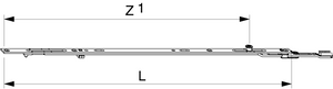 i.S.-Verlengstuk 470mm/Gr.1280V (1 nok) ZL