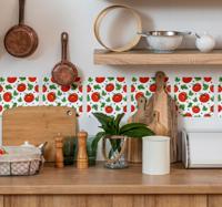 Tegelsticker keuken tomaten