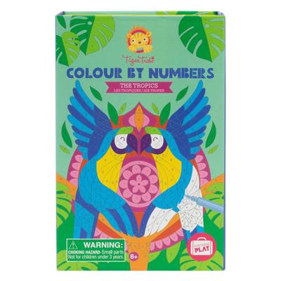 Selecta Kleuren op nummer - de tropen