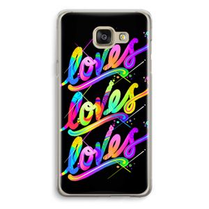 Loves: Samsung Galaxy A5 (2016) Transparant Hoesje