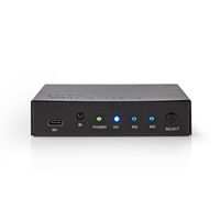 Nedis HDMI-Switch | 3 poort | 1x USB-C / 2x HDMI Input | 1x HDMI Output | 1 stuks - VSWI34721AT VSWI34721AT