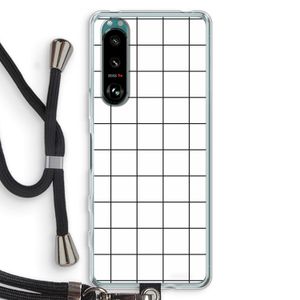 Rooster: Sony Xperia 5 III Transparant Hoesje met koord