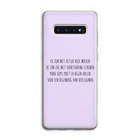 Regenboog: Samsung Galaxy S10 4G Transparant Hoesje