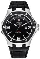 V.O.S.T. Germany V100.010 Carbon Steel heren horloge 44mm - thumbnail