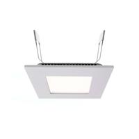 Deko Light 565155 LED Panel Square 8 LED-inbouwlamp Energielabel: G (A - G) LED LED vast ingebouwd 7 W Parelgrijs (RAL 9022)