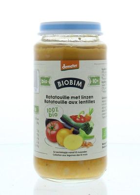 Ratatouille linzen 10+ maanden demeter bio