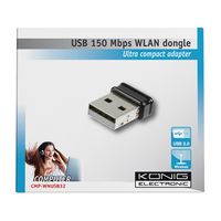 König CMP-WNUSB32 netwerkkaart & -adapter WLAN 150 Mbit/s - thumbnail