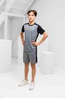Nike Academy Zomerset Kids Grijs/Zwart - Maat 152 - Kleur: ZwartGrijs | Soccerfanshop