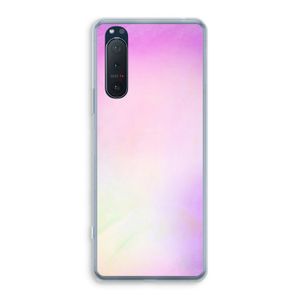 Flow mist pastel: Sony Xperia 5 II Transparant Hoesje