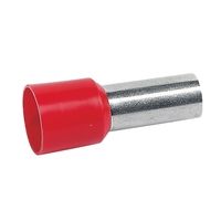 37669  (100 Stück) - Cable end sleeve 10mm² insulated 37669