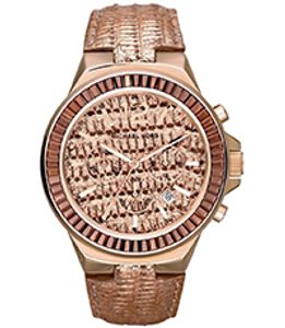 Horlogeband Michael Kors MK2305 Leder Rosé 24mm