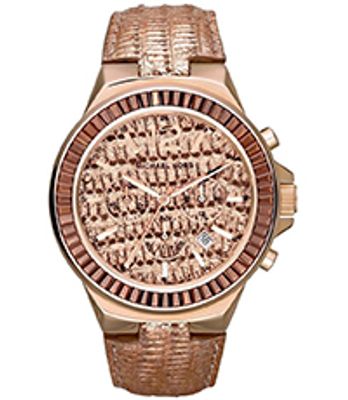 Horlogeband Michael Kors MK2305 Leder Rosé 24mm