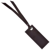 Santex cadeaulabels met lintje - 12x - zwart - 3 x 7 cm