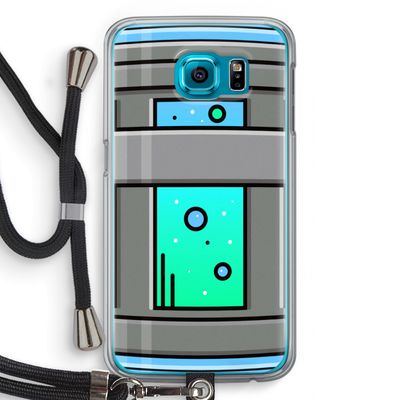 Chug Bottle: Samsung Galaxy S6 Transparant Hoesje met koord