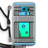 Chug Bottle: Samsung Galaxy S6 Transparant Hoesje met koord