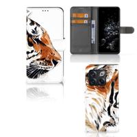 Hoesje OnePlus 10T Watercolor Tiger Hoesje OnePlus 10T Watercolor Tiger