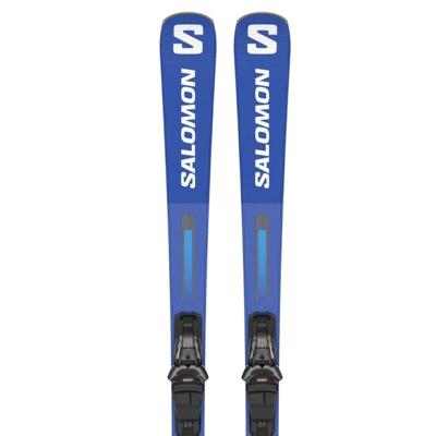 Salomon E S/Race 8 + M11 GW L80 Ski Race Blue/White 163