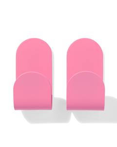 HEMA Plakhaken Roze - 2 Stuks