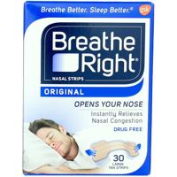 Breathe Right Breathe Right Nasal Strips Natural Large - 30 pleisters