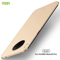 Voor Huawei mate 30 Pro MOFI Frosted PC ultradun hard case (goud)