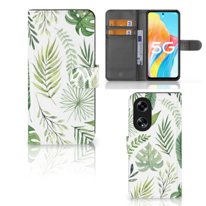 OPPO Reno8 T 5G Hoesje Leaves