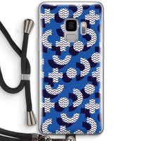 8-bit N°5: Samsung Galaxy S9 Transparant Hoesje met koord