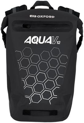 OXFORD Backpack aqua v12 black 12l