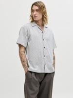 Jack & Jones Jprbluwinson Print Dobby S/s Shirt Ln Overhemd 4944220 Ashley Blue Relaxfit