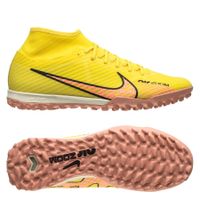 Nike Air Zoom Mercurial Superfly 9 Academy TF Lucent - Geel/Roze - thumbnail