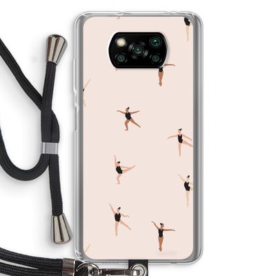 Dancing #1: Xiaomi Poco X3 Pro Transparant Hoesje met koord