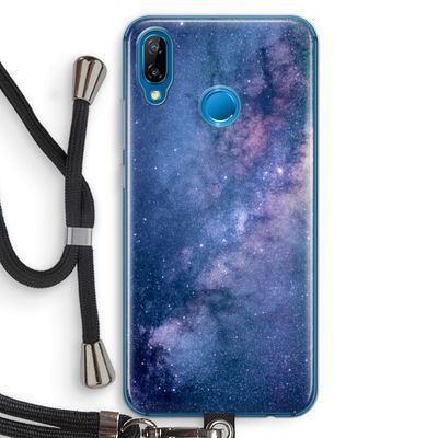 Nebula: Huawei P20 Lite Transparant Hoesje met koord
