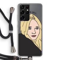 Ashley: Samsung Galaxy S21 Ultra Transparant Hoesje met koord