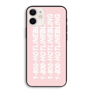Hotline bling pink: iPhone 12 Pro Biologisch afbreekbaar hoesje