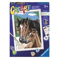 Ravensburger Creart schilderen op nummer - dollen met veulens