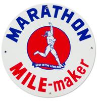 Marathon Mile-Maker 12" (30cm) Zwaar Metalen Bord