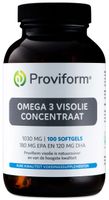 Proviform Omega 3 Visolie Concentraat Softgels 100st