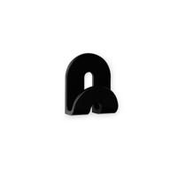 Deurhanger Inofix calma Zwart 2,5 kg Sticker