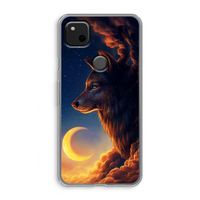 Night Guardian: Google Pixel 4a Transparant Hoesje