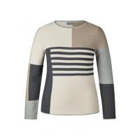 Rabe - Grijs | Dames | Trui | Grijs | 48 | regular | Kamst mode